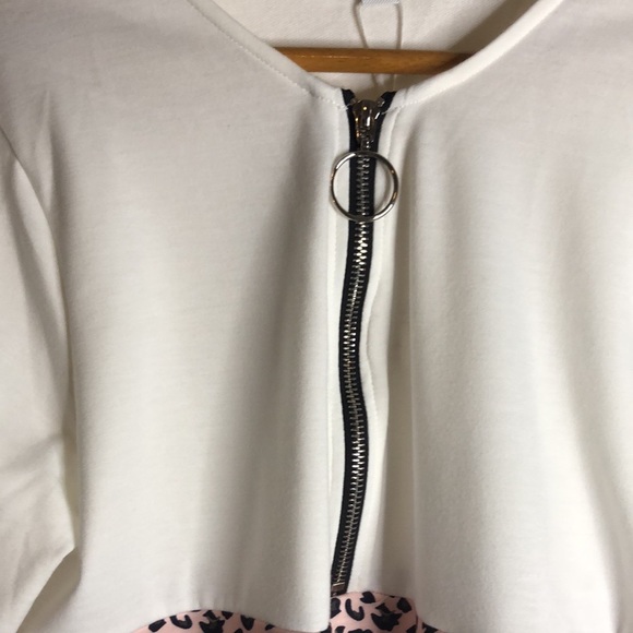 Long Sleeve Half Zip Top, size L, NWT - Picture 5 of 8